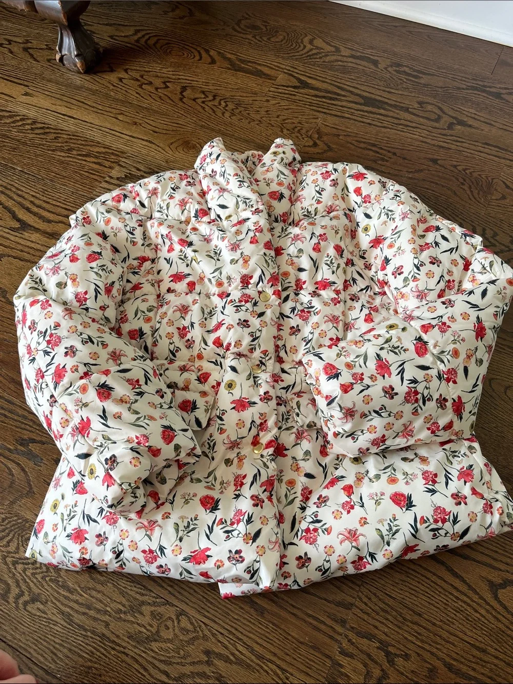 J. Crew Alps puffer jacket with PrimaLoft® in vintage floral - Picture 4 of 11